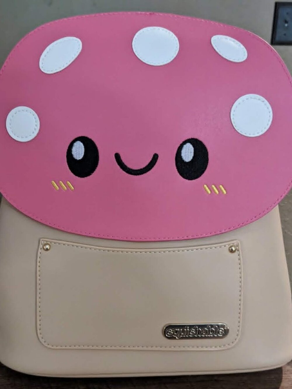 Squishables Mini Mushroom Backpack 10.5 inches - NWT